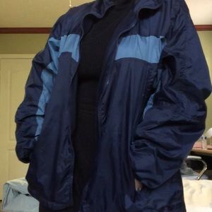 Oversized windbreaker